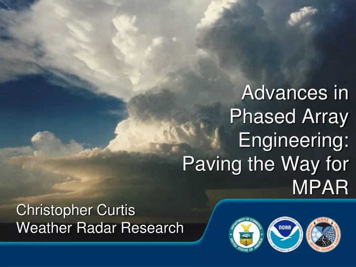 advances in phased array engineering paving the way for mpar