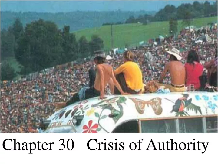 chapter 30 crisis of authority