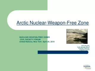 Arctic Nuclear-Weapon-Free Zone