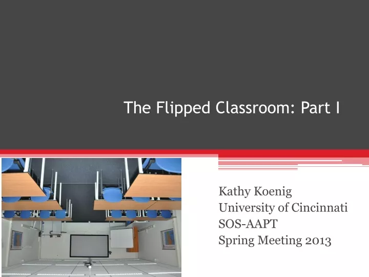 the flipped classroom part i