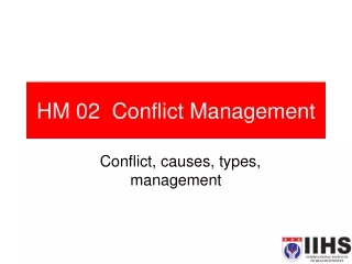 HM 02  Conflict Management