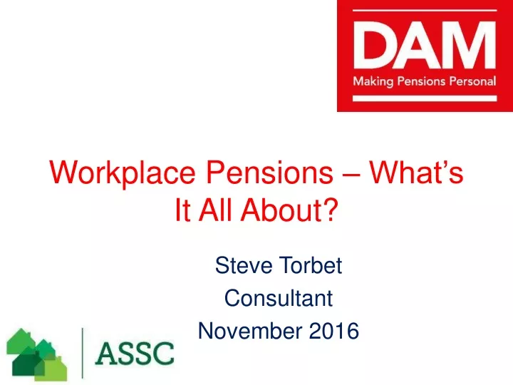 workplace pensions what s it all about