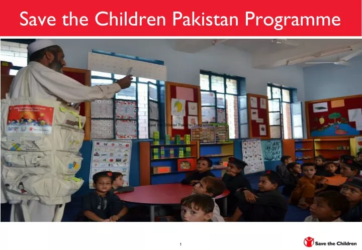 save the children pakistan programme