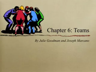 Chapter 6: Teams