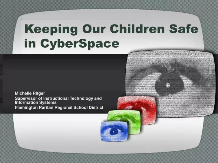 keeping our children safe in cyberspace