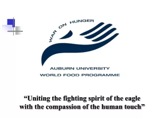 “Uniting the fighting spirit of the eagle with the compassion of the human touch”