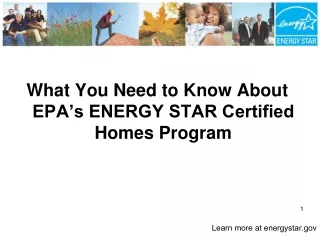 What You Need to Know About EPA’s ENERGY STAR Certified Homes Program