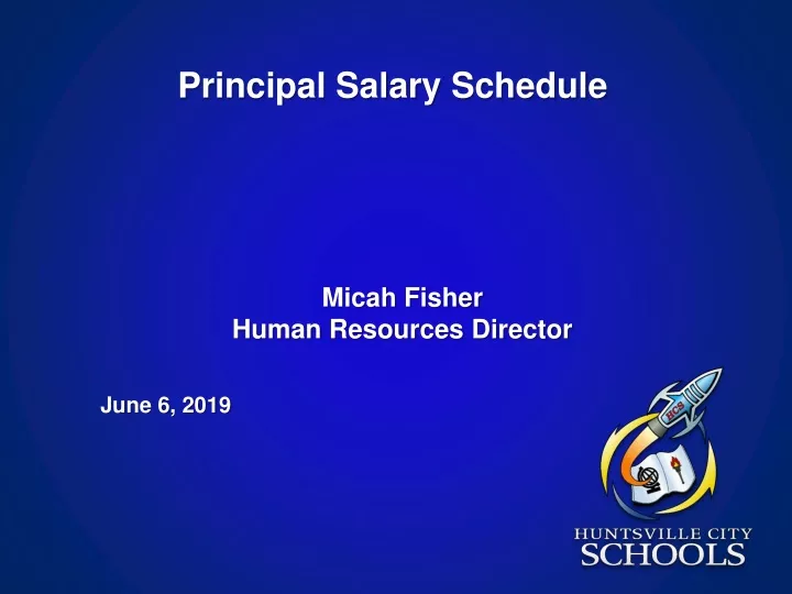 principal salary schedule