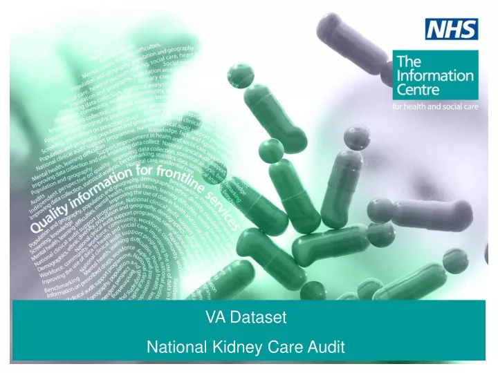 va dataset national kidney care audit