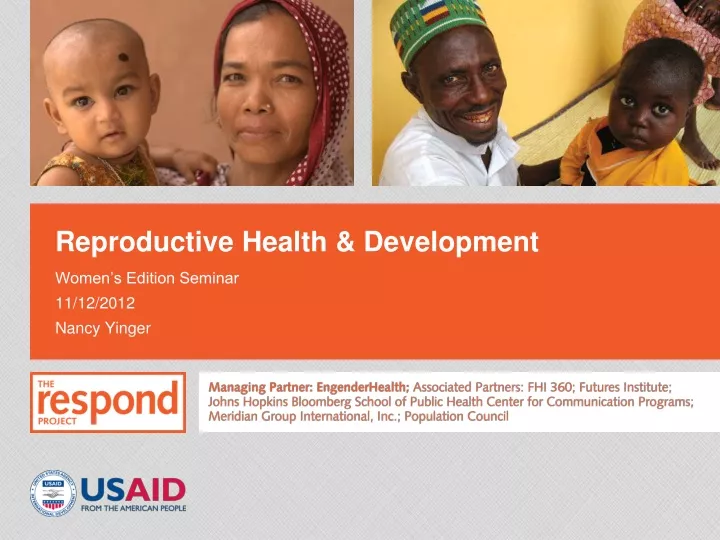 reproductive health development
