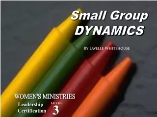 Small Group DYNAMICS