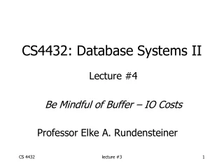 CS4432: Database Systems II