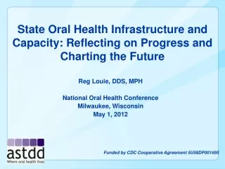 State Oral Health Infrastructure and Capacity: Reflecting on Progress and Charting the Future