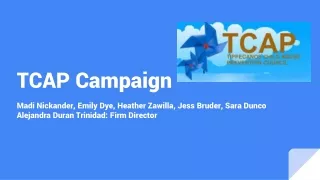 TCAP Campaign