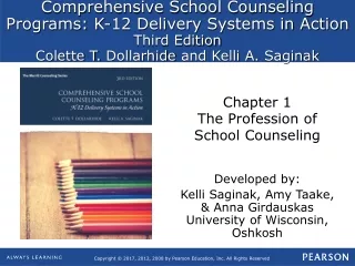 Chapter 1 The Profession of School Counseling