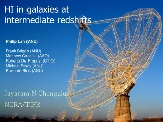HI in galaxies at intermediate redshifts