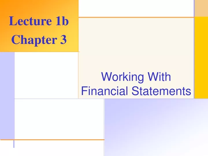 lecture 1b chapter 3