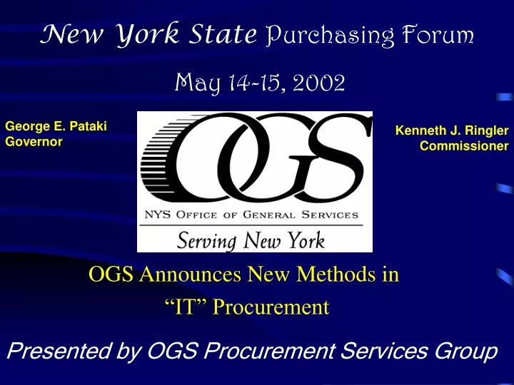 new york state purchasing forum may 14 15 2002