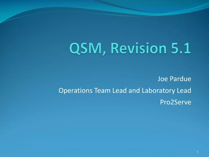 qsm revision 5 1