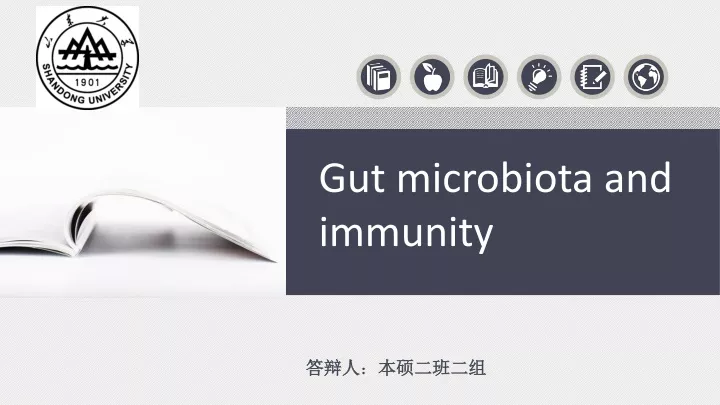 gut microbiota and immunity