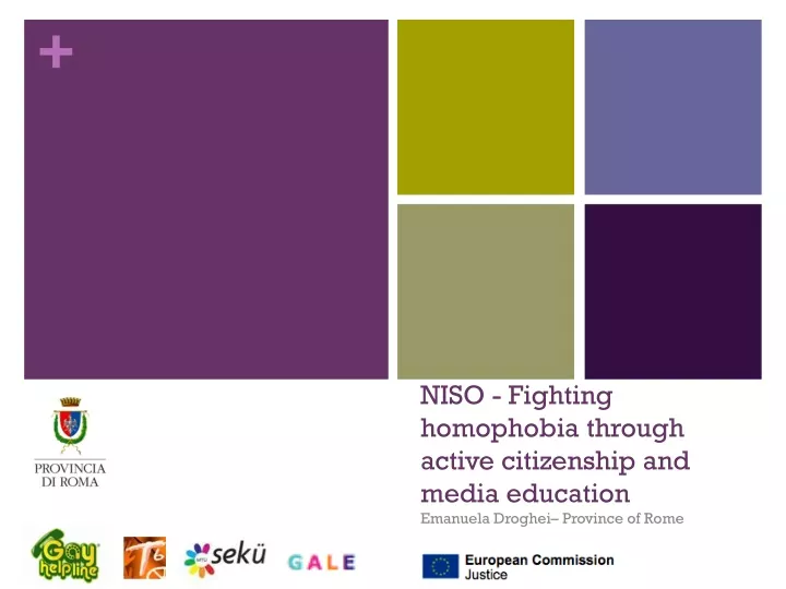 niso fighting homophobia through active citizenship and media education