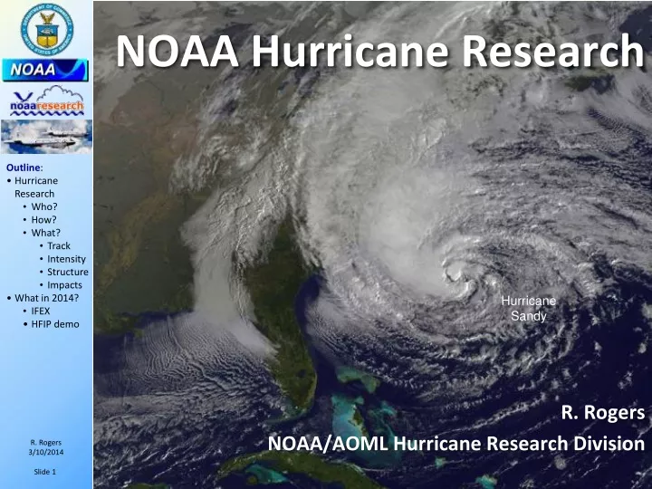noaa hurricane research
