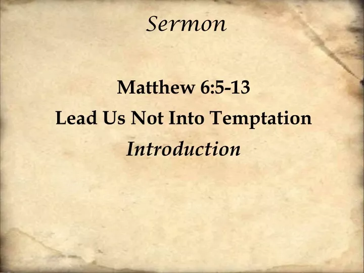 sermon