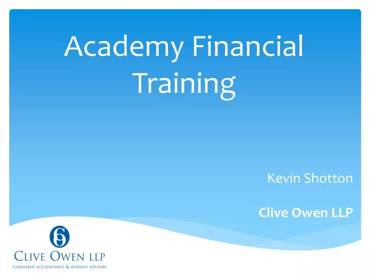 academy financial training