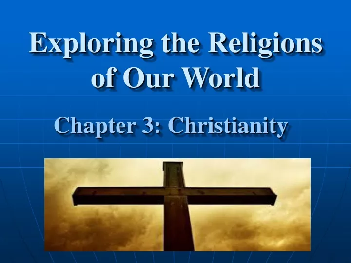 exploring the religions of our world