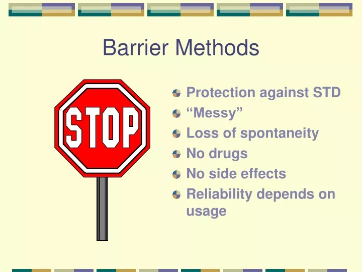 barrier methods