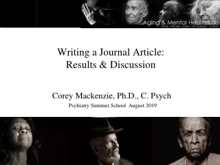 Writing a Journal Article:  Results &amp; Discussion