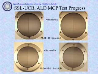 SSL-UCB, ALD MCP Test Progress