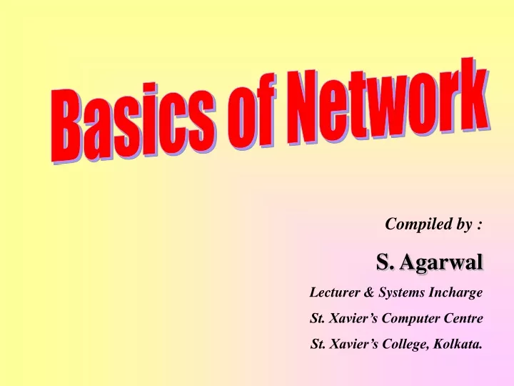 basics of network