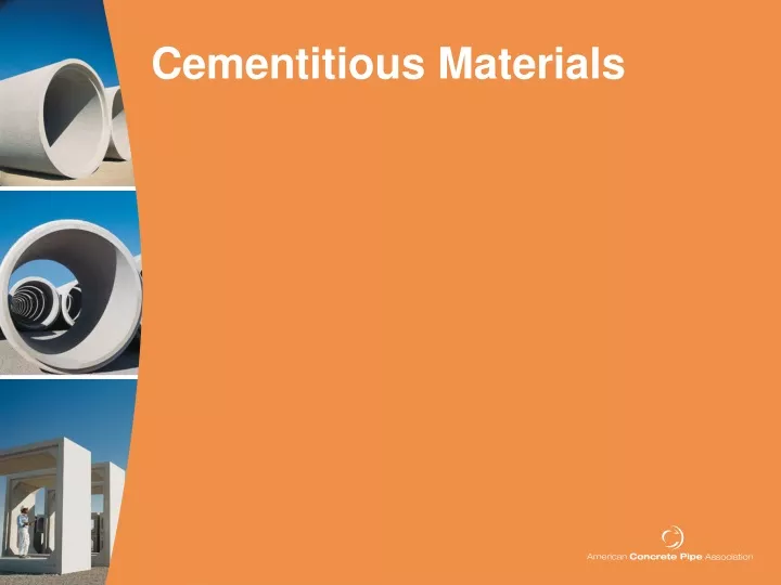 cementitious materials