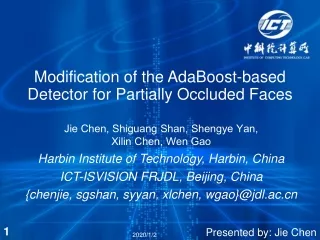 Modification of the AdaBoost-based Detector for Partially Occluded Faces