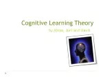 history of cognitive learning theory