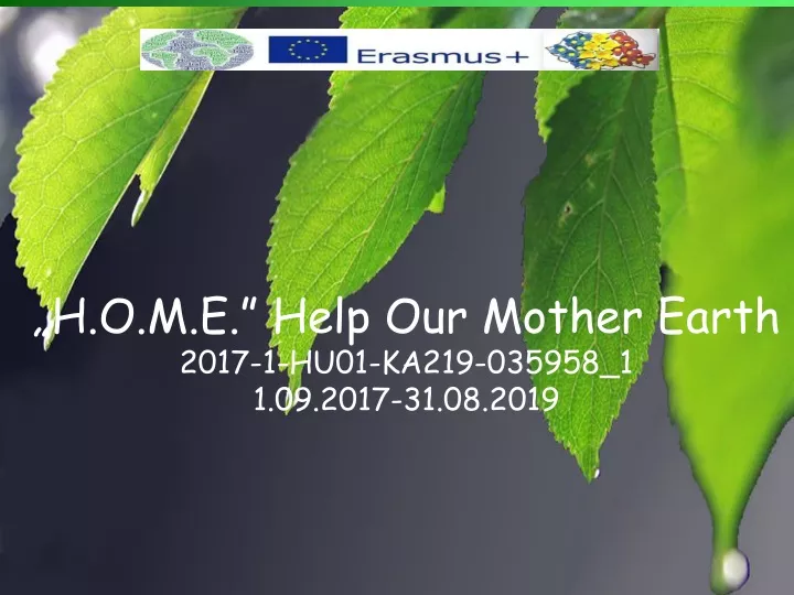h o m e help our mother earth 2017 1 hu01 ka219