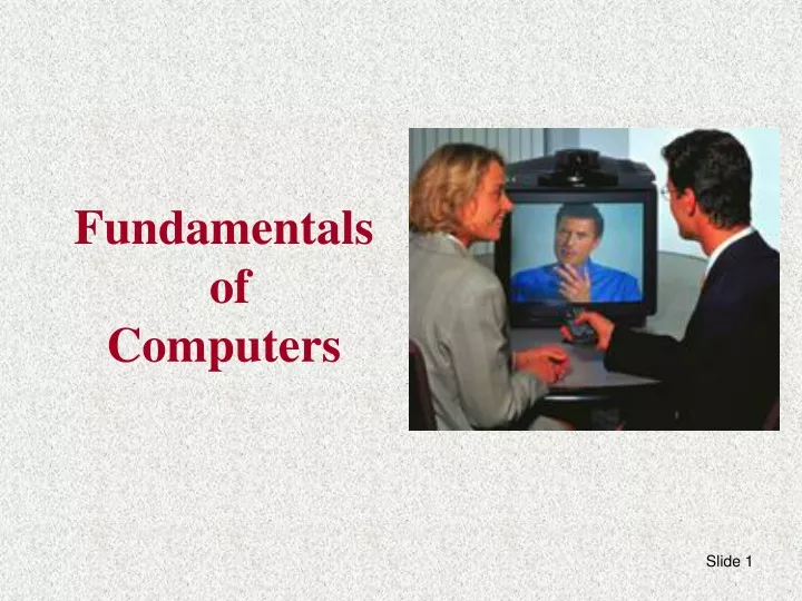 fundamentals of computers