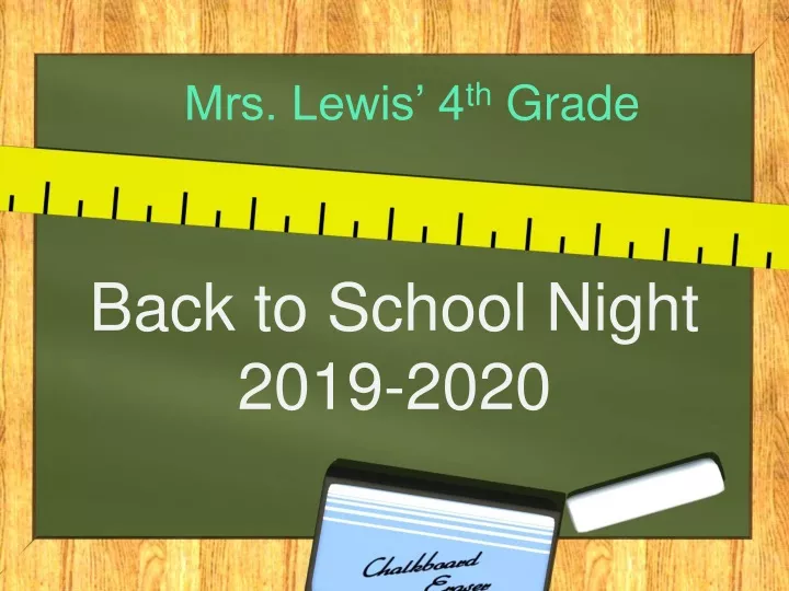 mrs lewis 4 th grade