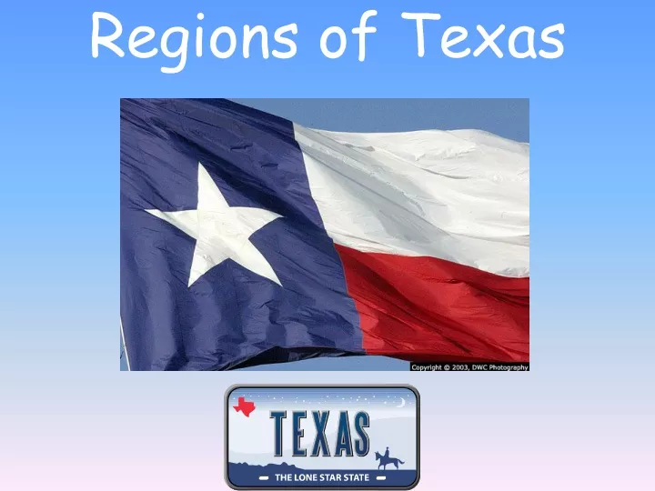 regions of texas