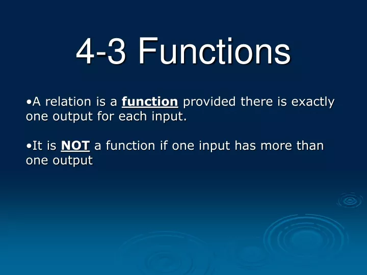 4 3 functions