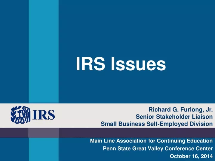 irs issues