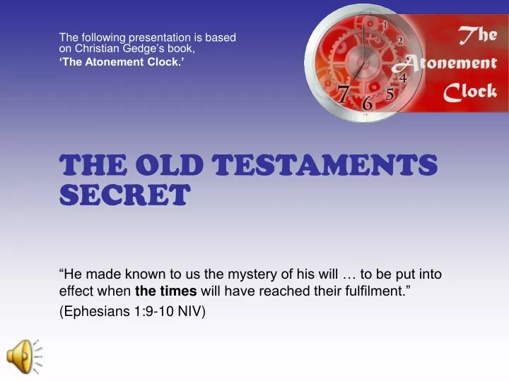 the old testaments secret