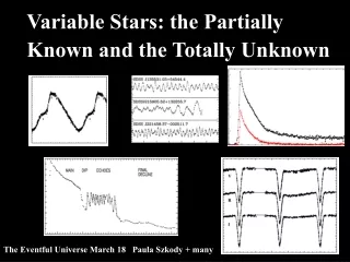 Variable Stars: the Partially Known and the Totally Unknown