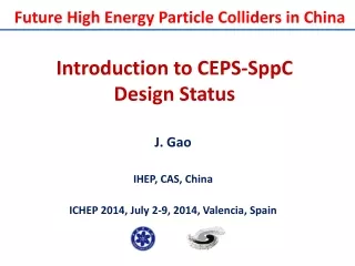 Introduction to CEPS-SppC Design Status