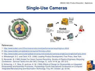 Single-Use Cameras