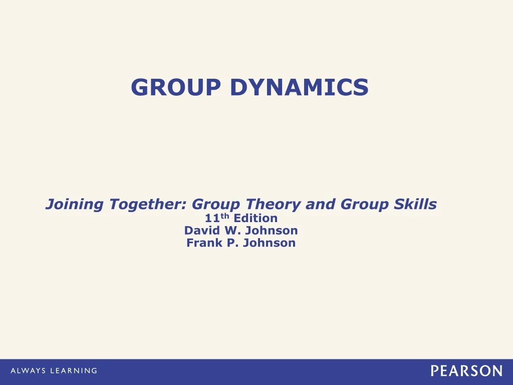 PPT - GROUP DYNAMICS PowerPoint Presentation, free download - ID:9365943