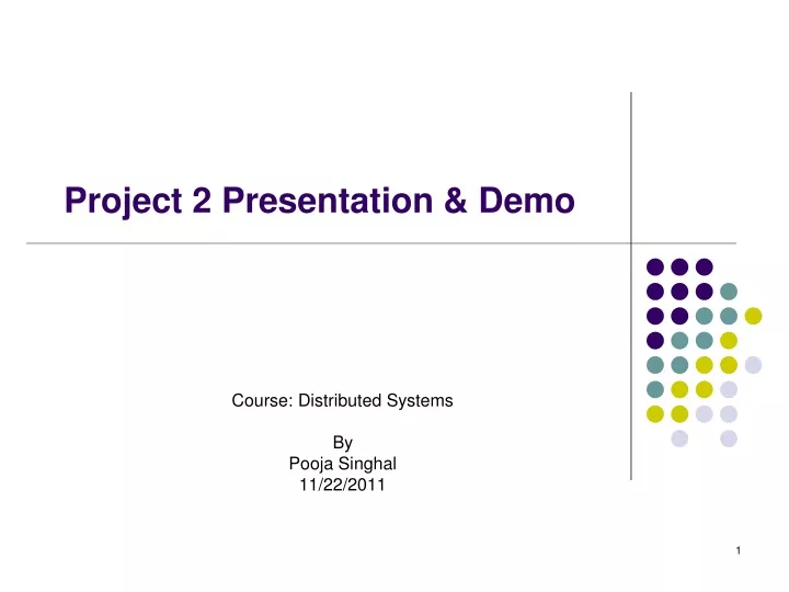project 2 presentation demo