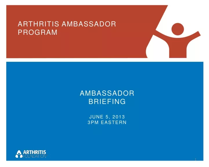 arthritis ambassador program