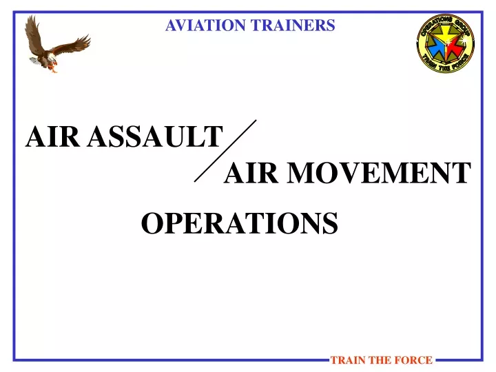 air assault air movement
